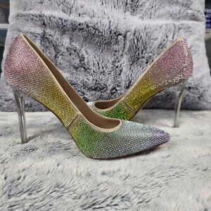 Mix no. 6 heels size 7M rhinestones